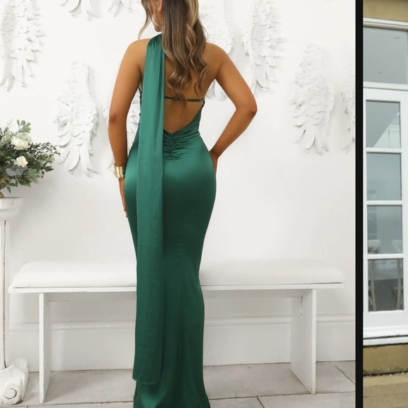 Dressmeze Satin Gown - Picture 3 of 3